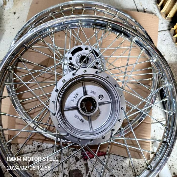 Velg 1Set Depan Belakang Jari-jari For Yamaha Jupiter Z Jupiter burung Jupiter Robot Jupiter Z1 Jupi