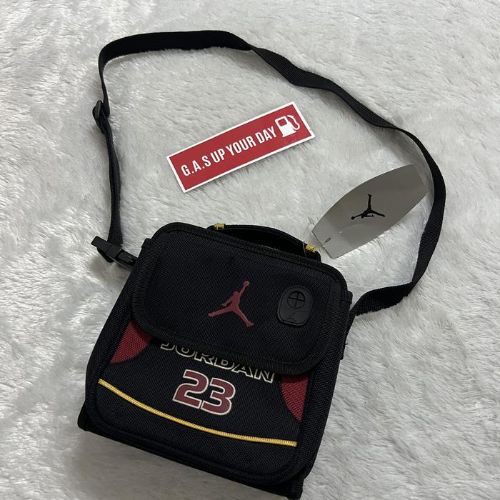 VINTAGE JORDAN 23 COMPACT DISC BAG • BLACK