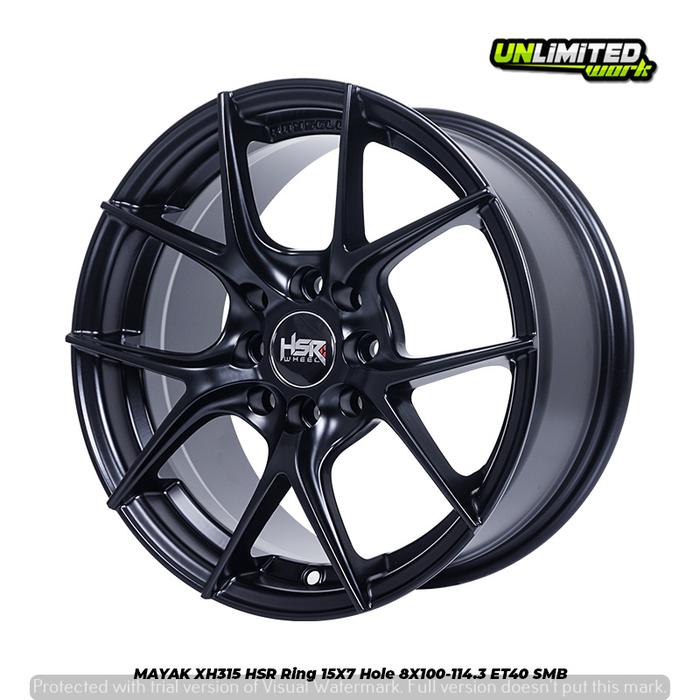 VELG RACING BERKUALITAS HSR MAYAK XH315 RING 15