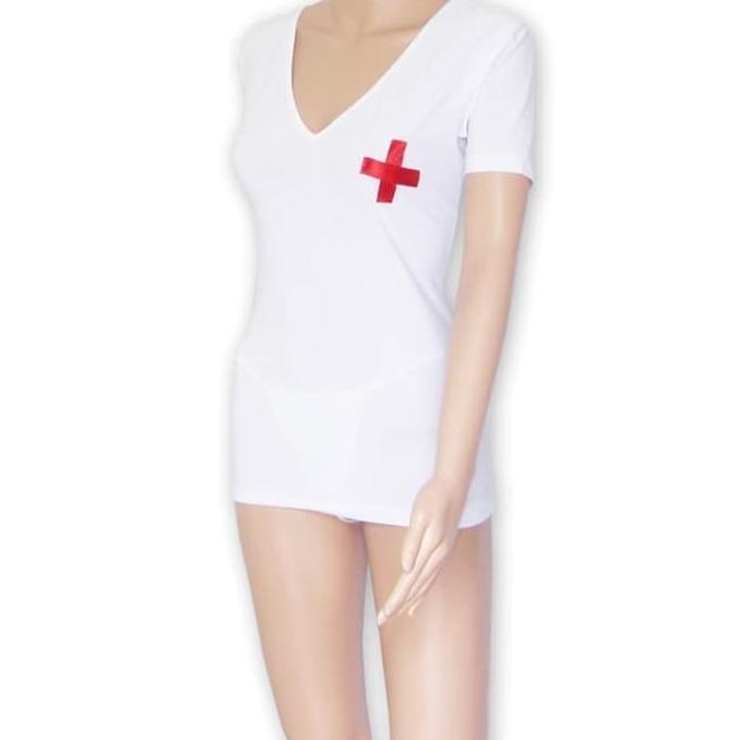 JESSA Sexy Lingerie Costume Nurse Kostum Suster Seksi Cosplay Big Size