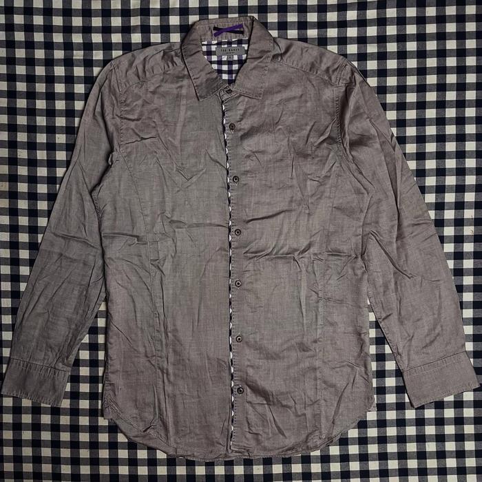 Kemeja LS pria TED BAKER original size 2 setara L