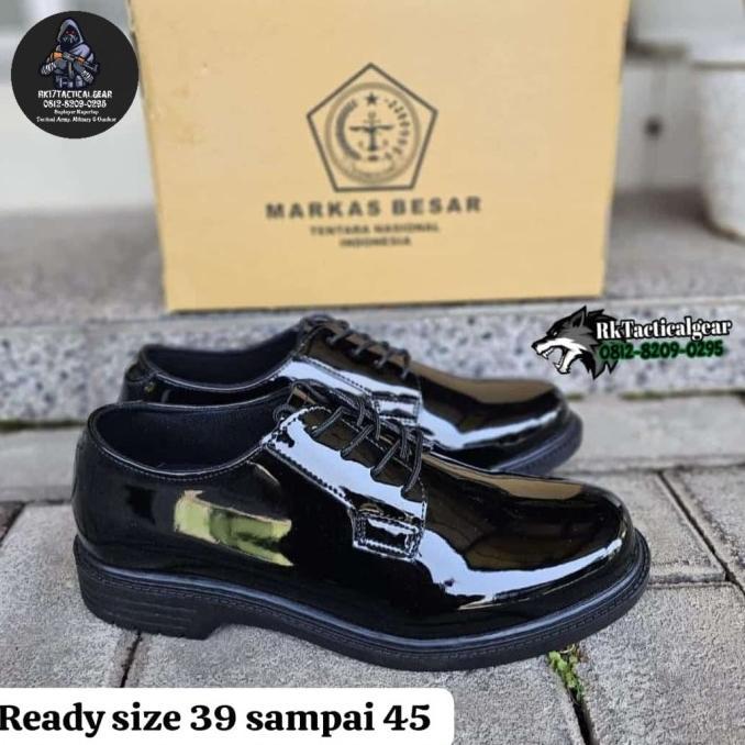 (ORIGINAL) Sepatu PDH JATAH TNI AL Bocorocco