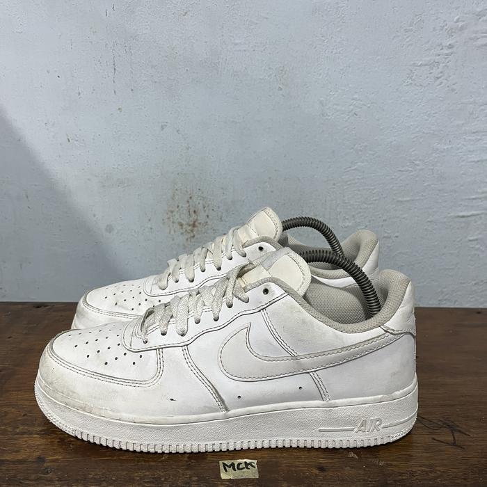 Sepatu second ori nike af1 triple white size 41