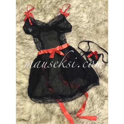 Pauline Sexy Lingerie Big Size Maid Costume Cosplay Lace Plus Size
