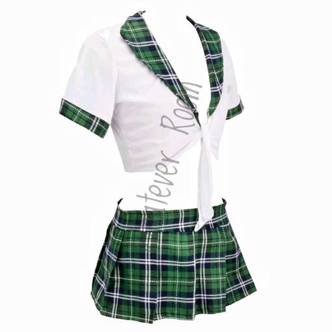 Natasha - Student Costume England School Sexy Lingerie