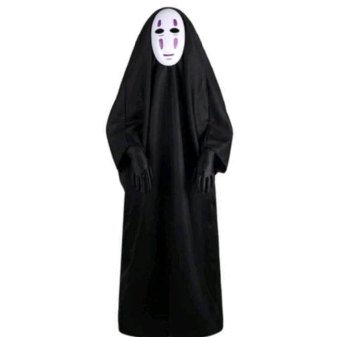 kaonashi spririted away no face ghost japanese ghost costume halloween