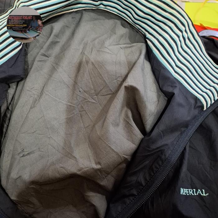 Thrifting outdoor varsity Imperial