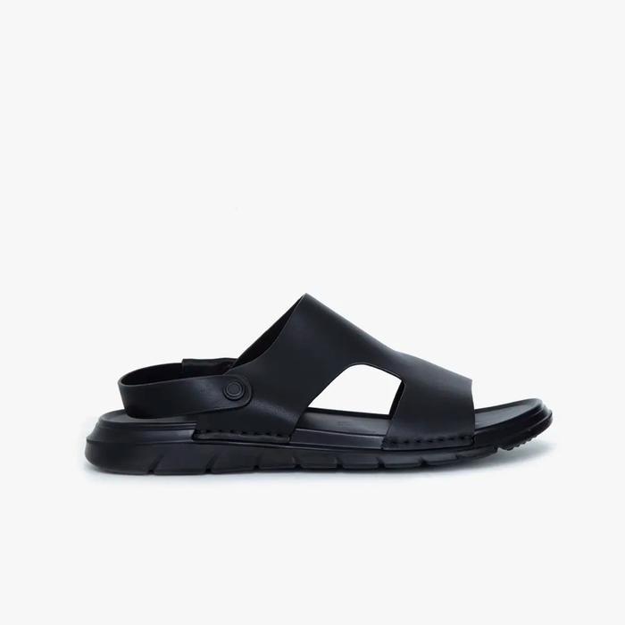Rockport Men's MDY2305 Sandal Original Sepatu Sandal Pria Leather - Black