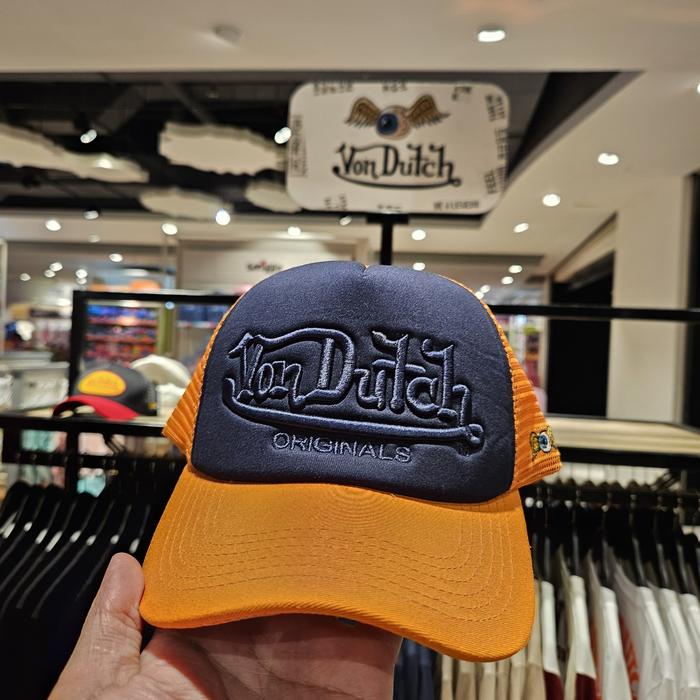 New Arrival Vondutch Cap Men - Von Dutch Topo Pria Original - Navy