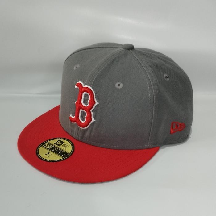 Topi New Era Boston inisial B Original Seken Prelove