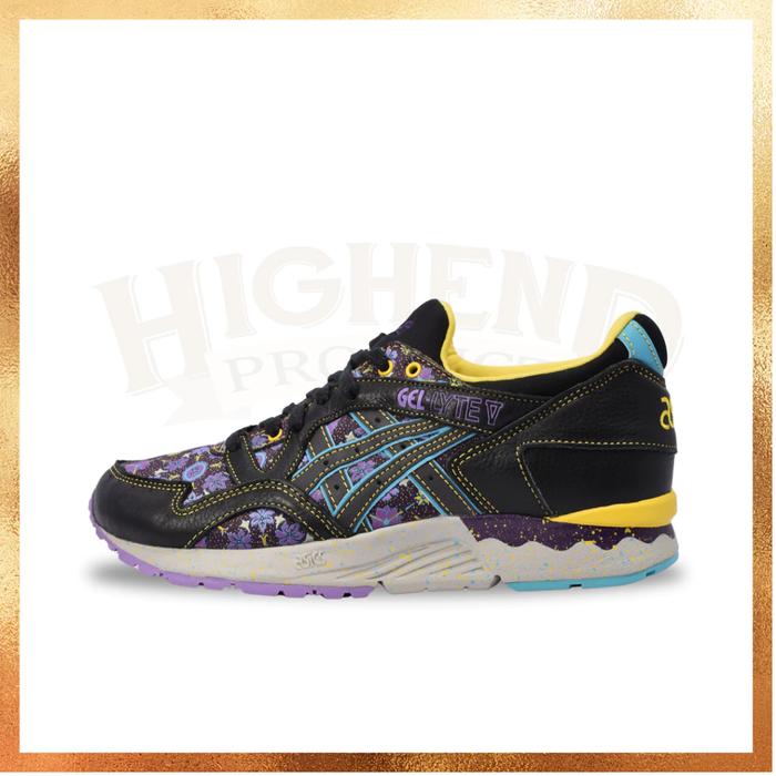 Sepatu Asics Gel-lyte V 5 Murasaki 100% Original HQ6M2