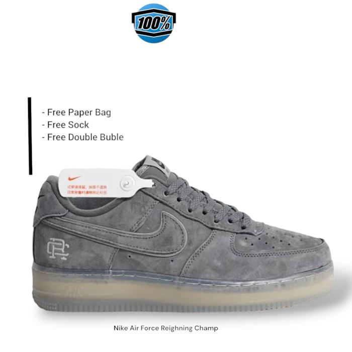 nike air force reigning champ grey