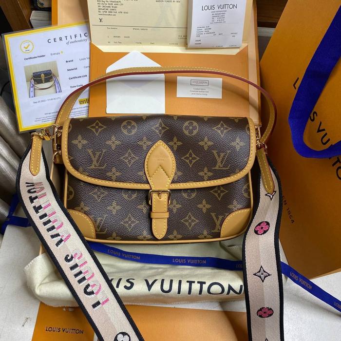 preloved rec 2022 louis vuitton Diane authentic