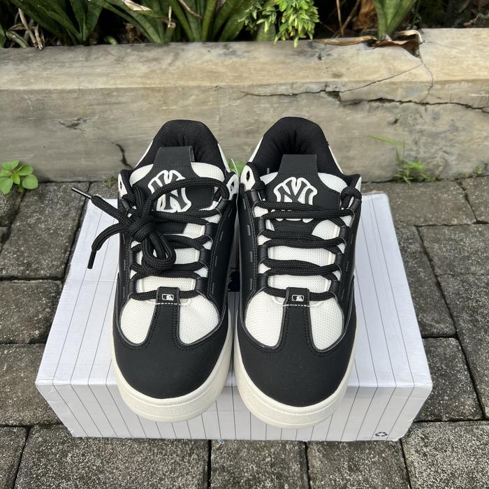 Mlb shoes chunky wide new york black