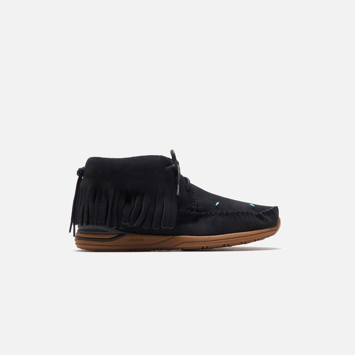 Visvim FBT Shaman Folk Trainer Black
