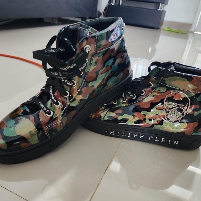 philipp plein shoes army design