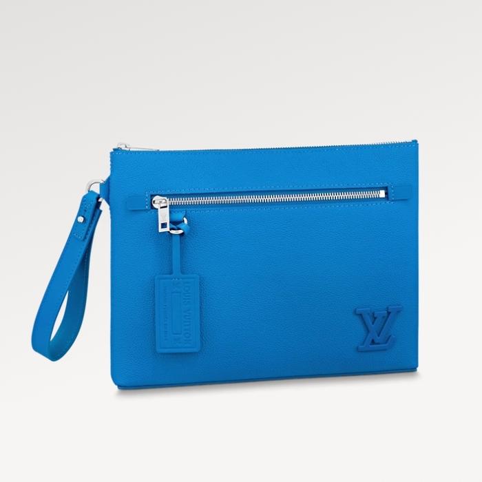 Tas pouch clutch Pria man LV Louis Vuitton Takeoff Pouch M82270