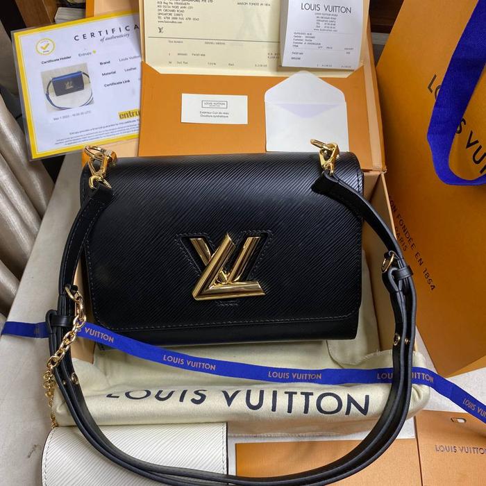 preloved rec 2023 cheap louis vuitton Twist MM authentic