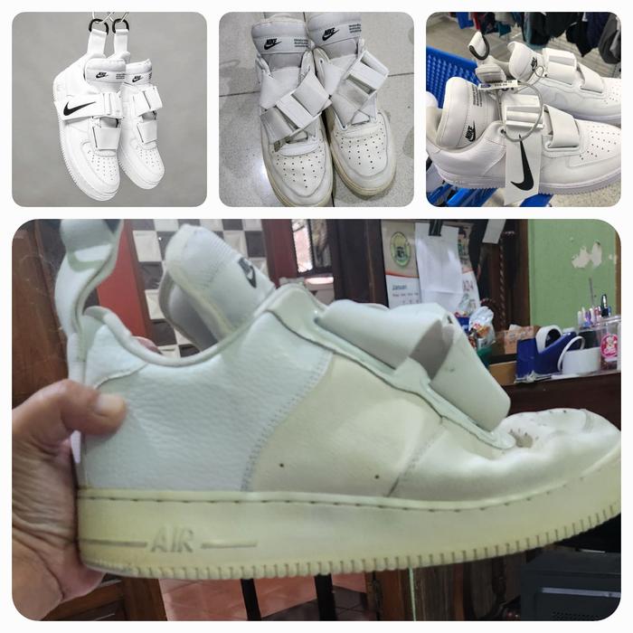 nike AF1 utility full white