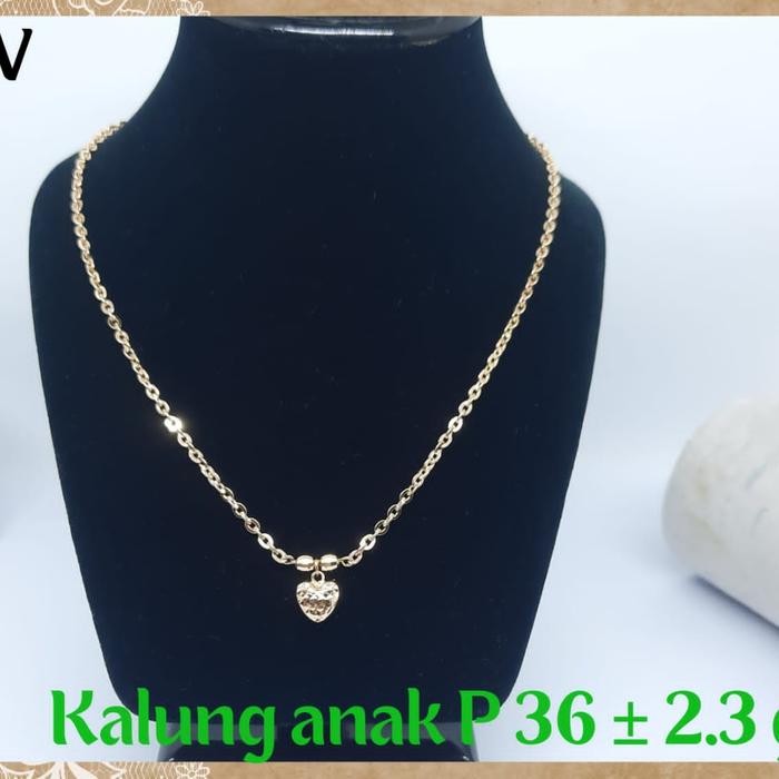 Kalung Emas Anak Asli Model Terbaru Kadar 375