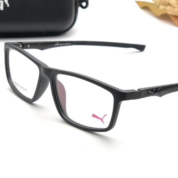 Frame Kacamata Minus Pria Casual Sporty Puma PMI5382_s55 M.Black Varia