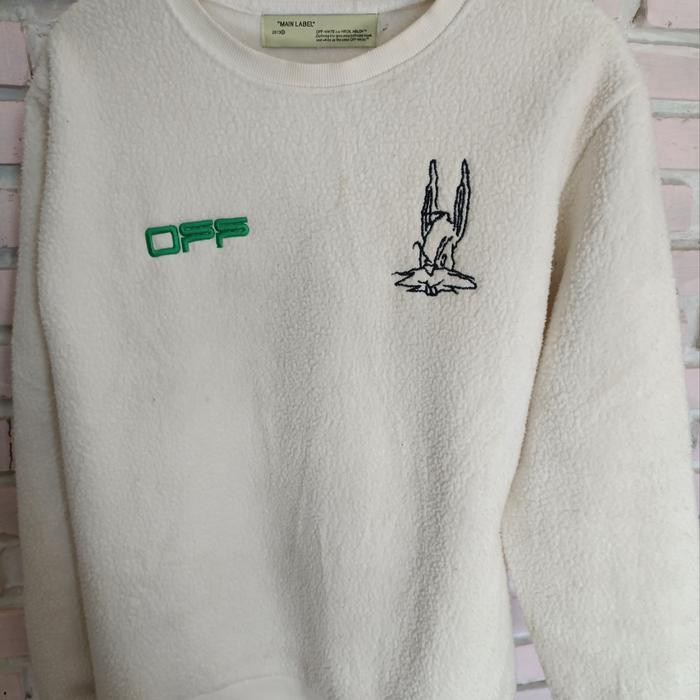 Jaket Crewneck Off White