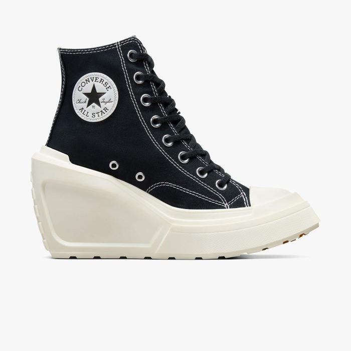 Converse 70s High De Luxe Wedge Black White