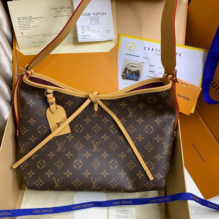 preloved rec 2023 louis vuitton carryall PM