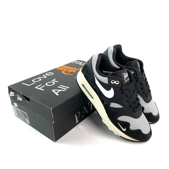 Nike Airmax 1 Patta Waves Black 100% Authentic