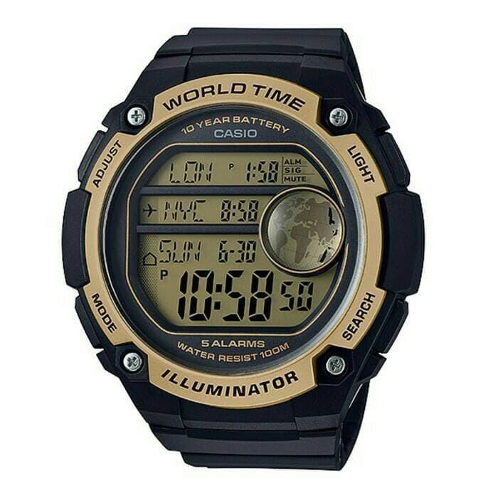 Jam Tangan Pria Casio 100% Original Ori AE-3000W-9AVDF AE3000W 9A 9 watches
