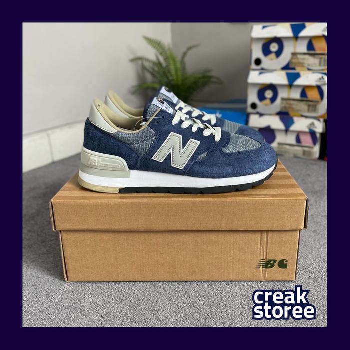 NEW BALANCE 990 V1 x CARHATT NAVY GREY