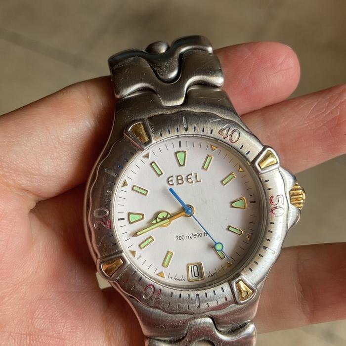 jam tangan Ebel original - "Sport Wave - Quartz