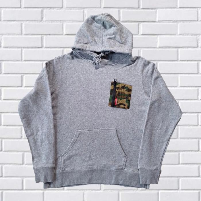 HOODIE VISION STREET WEAR POCKET CAMO, SIZE M (SECOND BRANDED) HD0051