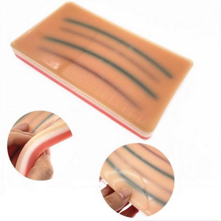 Injection Training Pad Human Skin Training/Model Phantom belajar
