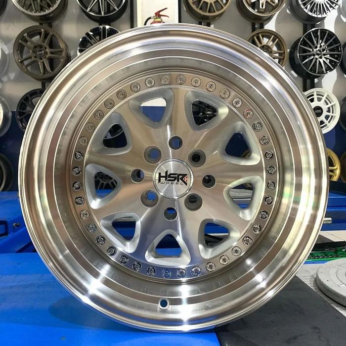 VELG BRABUS CELONG R16 MURAH LUBANG 4 WARNA SILVER CHROME HSR BAVARIA