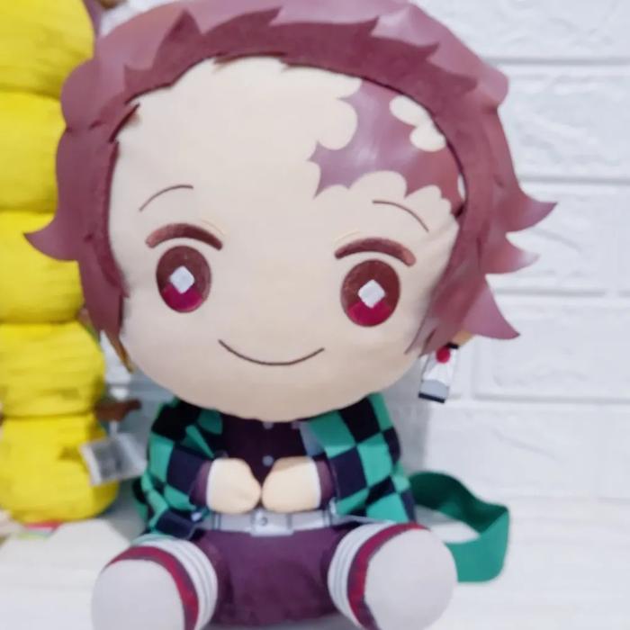 Tas boneka tanjiro kimetsu no yaiba demon slayer ori banpresto
