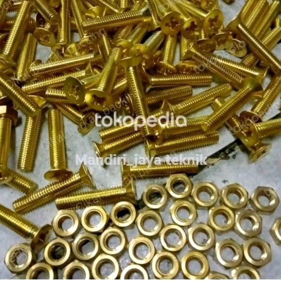 BAUT JF UKURAN 6 MM X 40 MM  KUINGAN