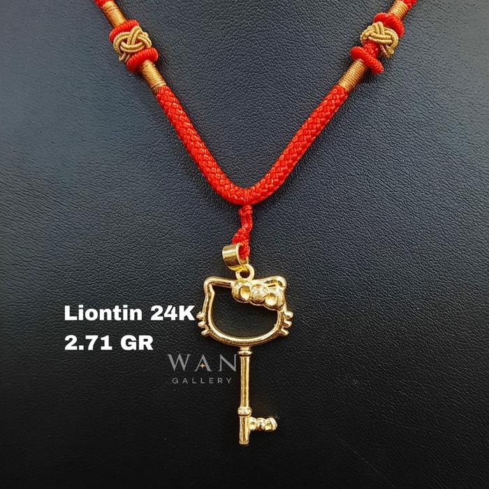 liontin kunci emas