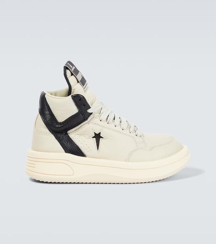 Sepatu DRKSHDW by Rick Owens x Converse High top Oyster