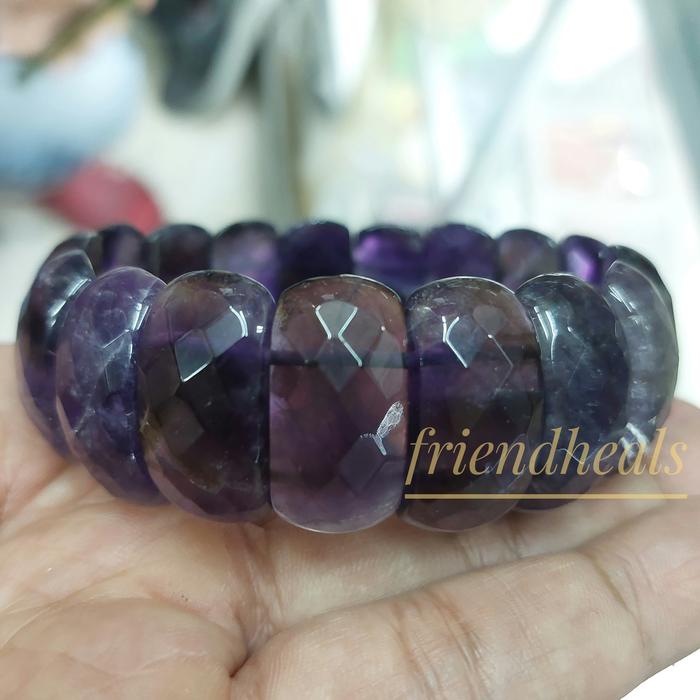 GELANG NATURAL AMETHYST URUGUAY