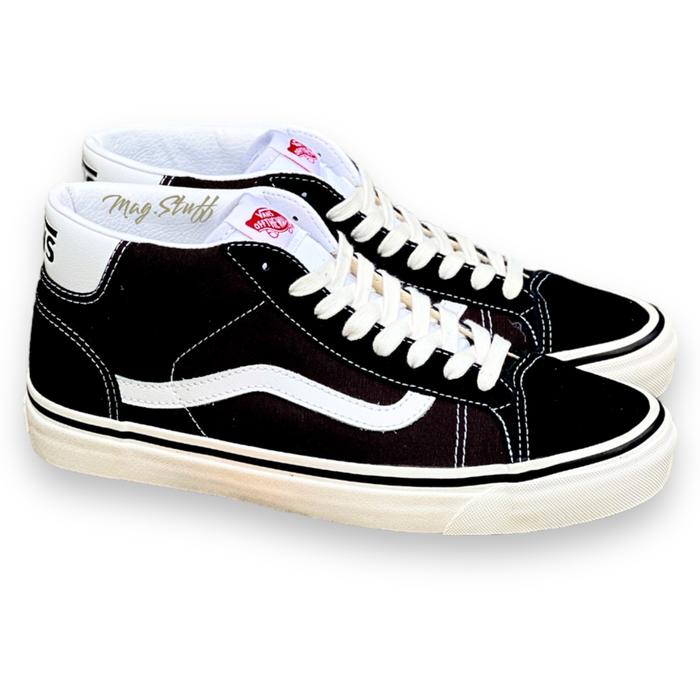 Vans Sk8 Mid Skool 37 DX Anaheim Factory Black White Original 100%