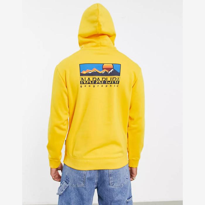 Napapijri B-Freestyle Hoodie Yellow Original