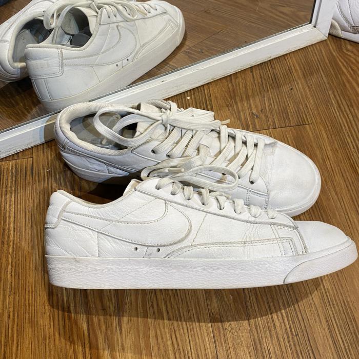 Nike Blazer low triple white wmns casual ori - sneakers second market