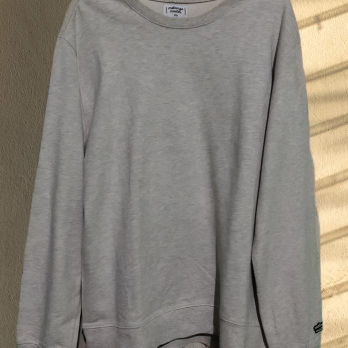 Crewneck Melange Master Abu abu