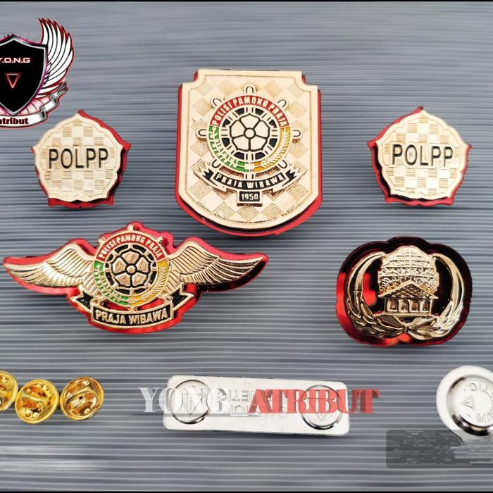 ATRIBUT PIN/WING POLPP KEWENANGAN POLPP, MONOGRAM POLPP & WING POLPP