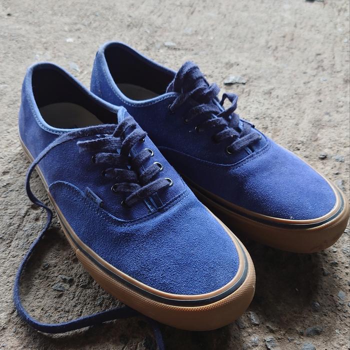Vans Authentic Pro Blue Suede size 47