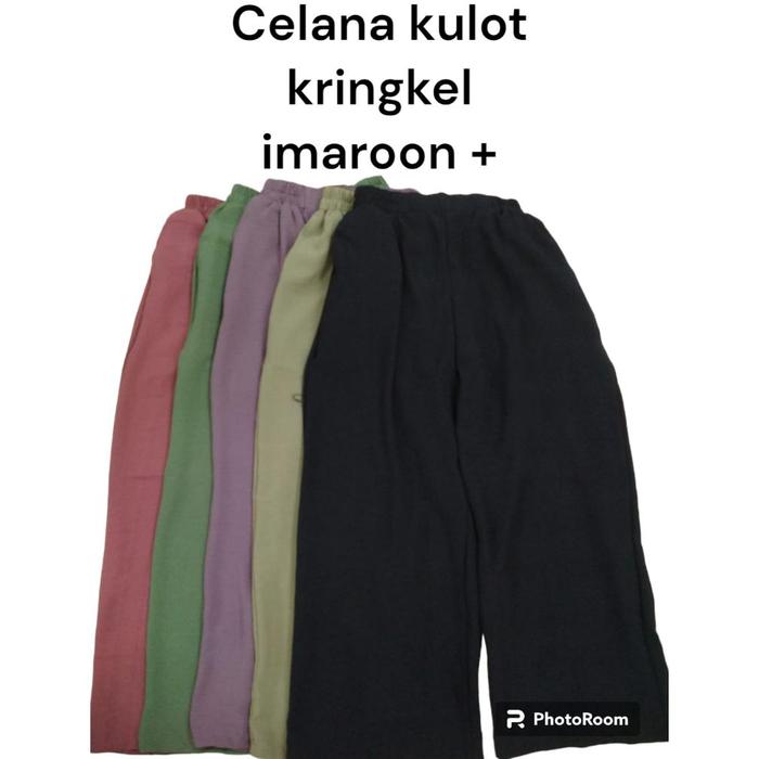 CELANA KULOT KRINGKEL MERK iMAROON BY RAMAYANA 150RB/2PCS