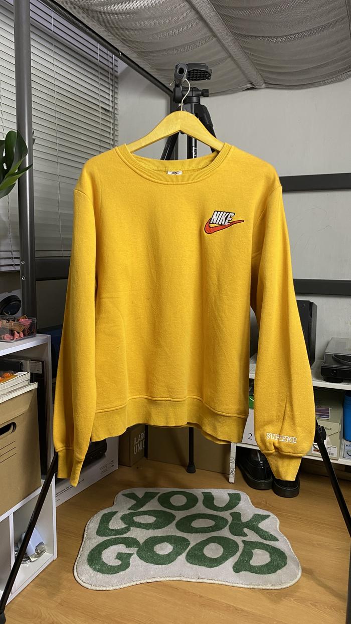 Crewneck Sweater Nike x Supreme!! Vintage 90s RARE ITEM! not arcteryx