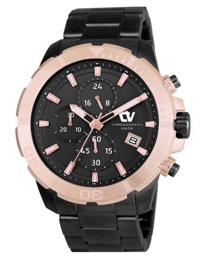 Jam Tangan CHRIST VERRA Pria Original CV C517100G-18 BLK