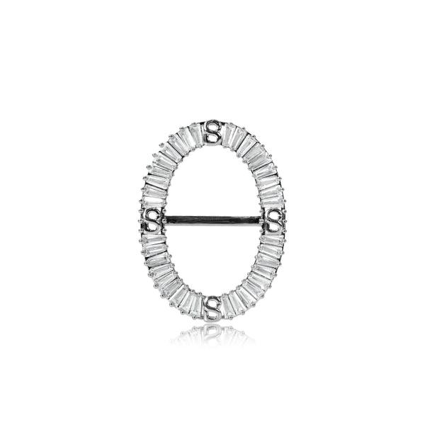 BUTTONSCARVES Lavish Oval Ring Brooch